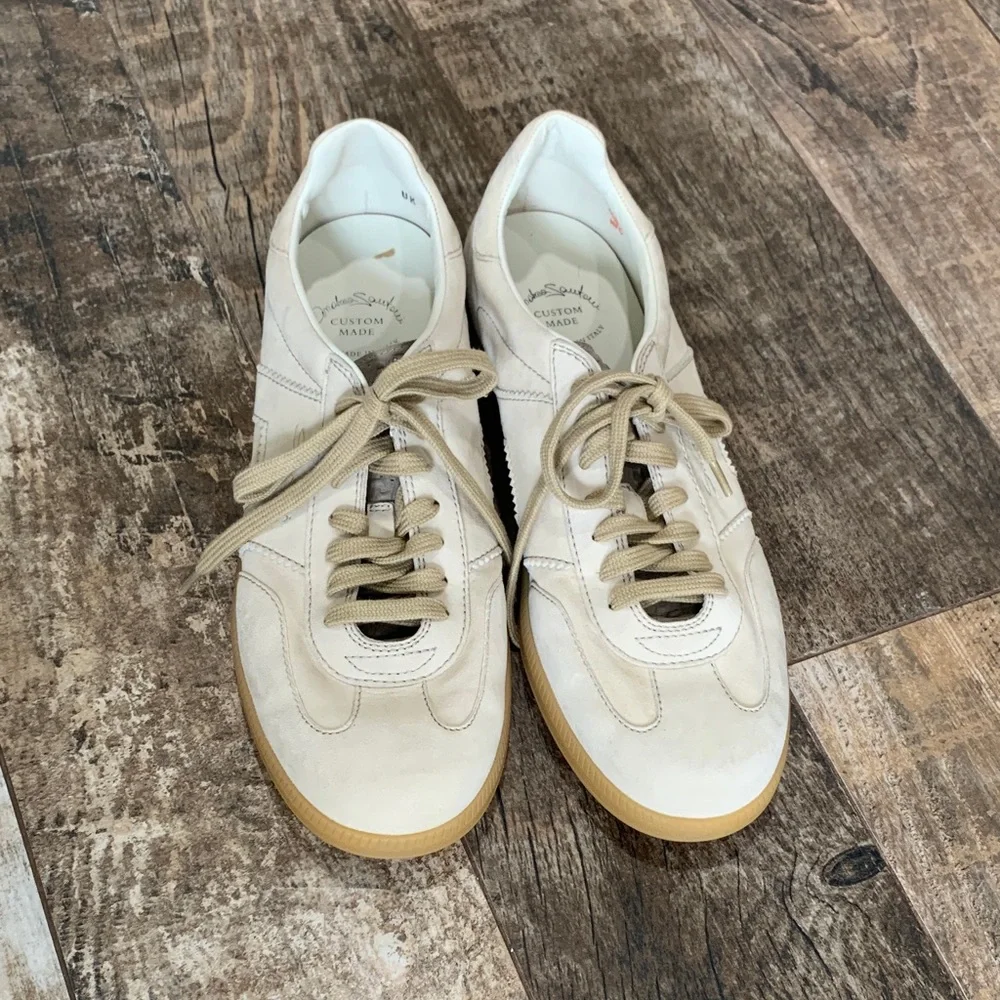 SANTONI Beige Sneakers - Picture 4 of 11
